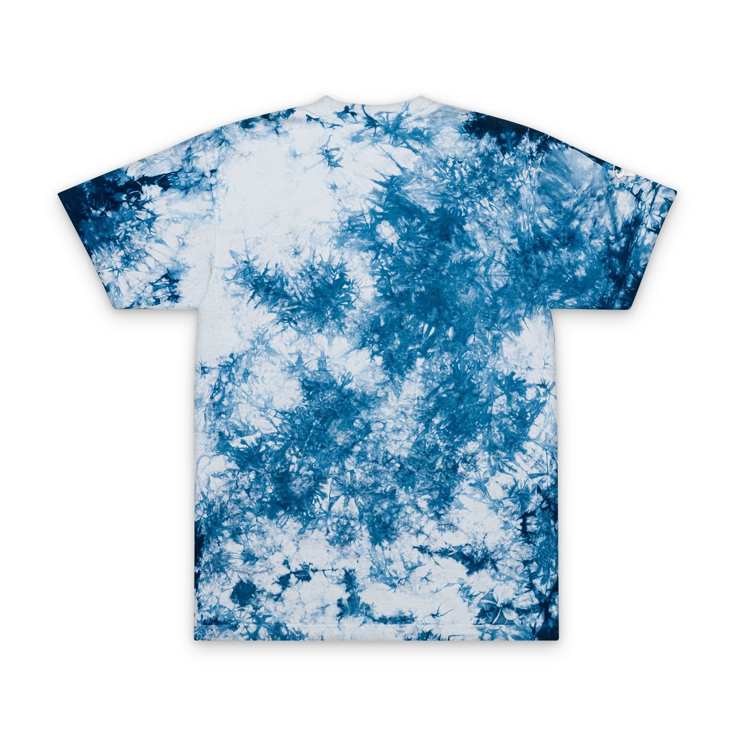 Oversized Tie-Dye T-Shirt with Embroidery, Bohemian Style Tee, Muscle Movement