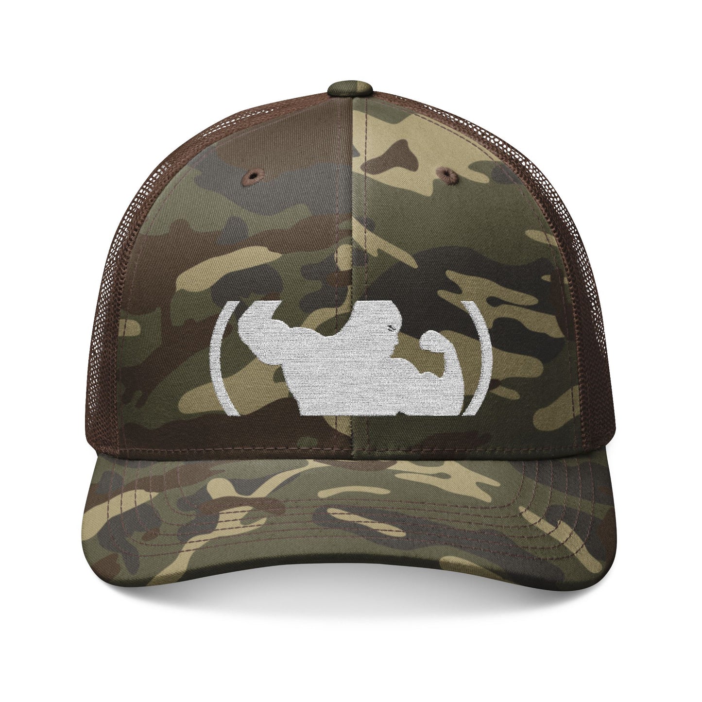 Camouflage Trucker Hat (Embroidery)
