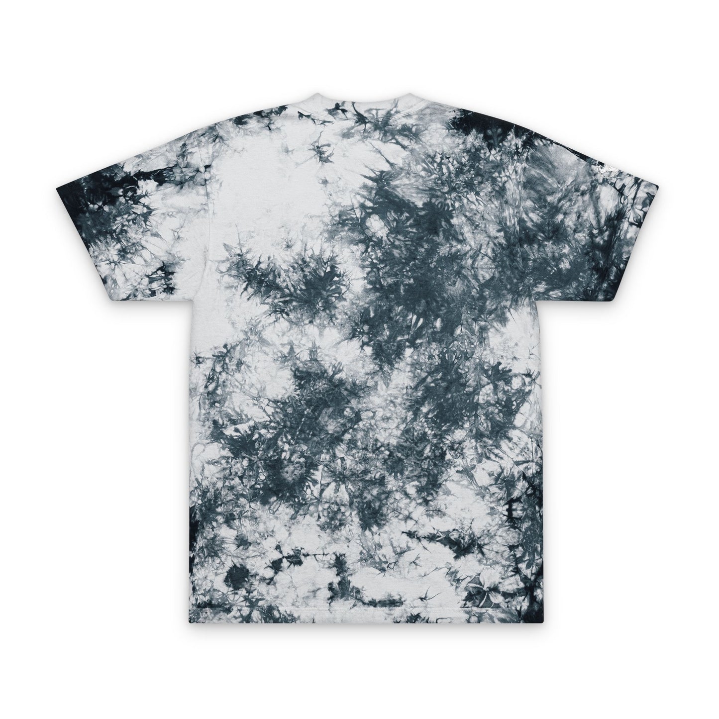 Oversized Tie-Dye T-Shirt with Embroidery, Bohemian Style Tee, Muscle Movement