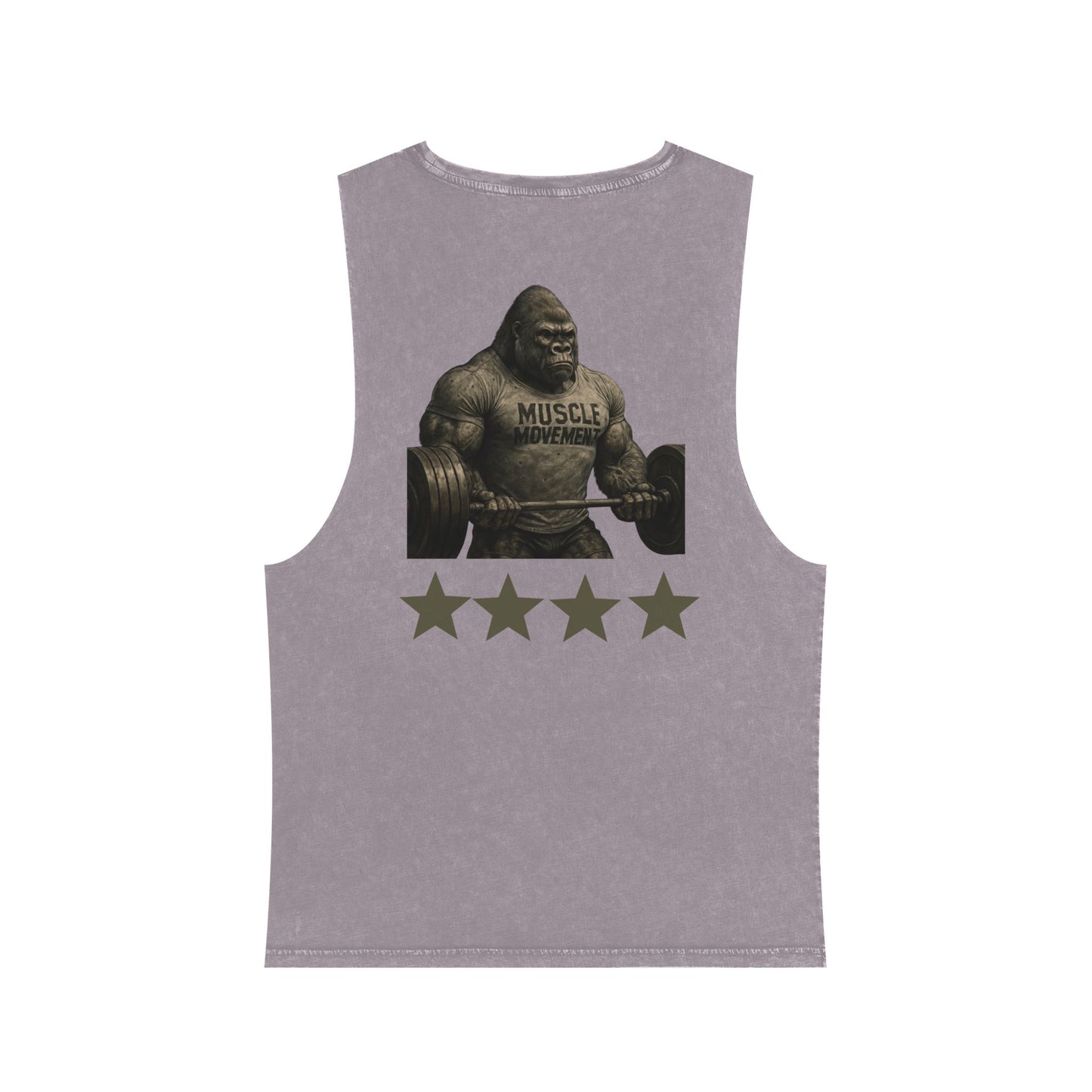 Stonewash Gym Tank Top, (The Gym Is My Playground)