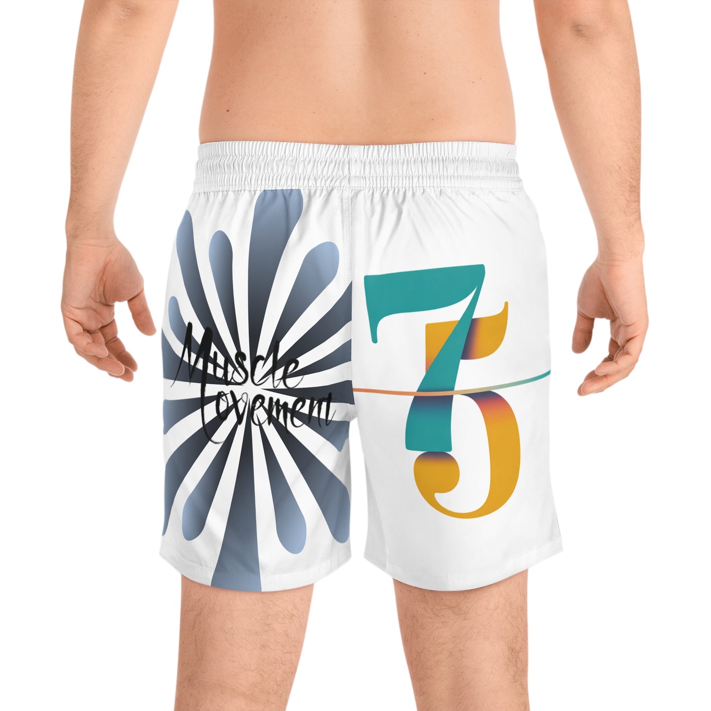 Men's Mid-Length Swim Shorts (AOP)