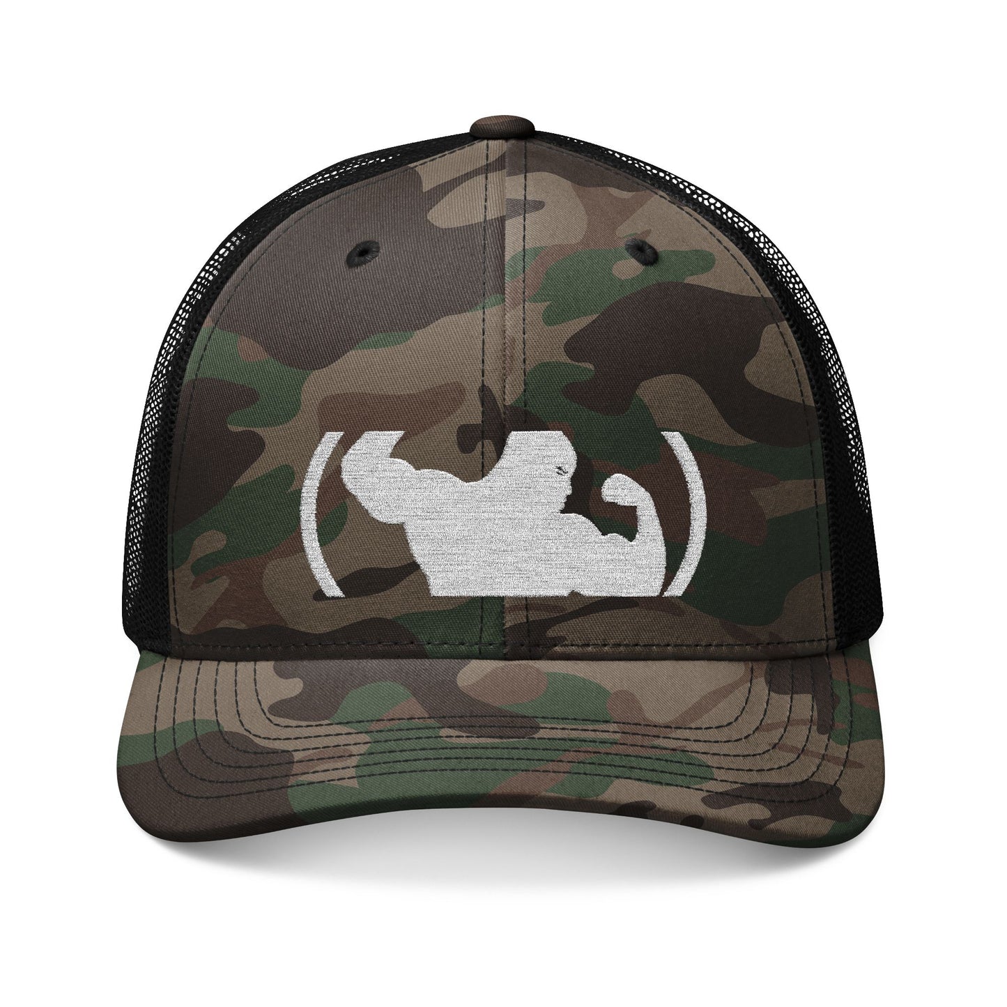 Camouflage Trucker Hat (Embroidery)
