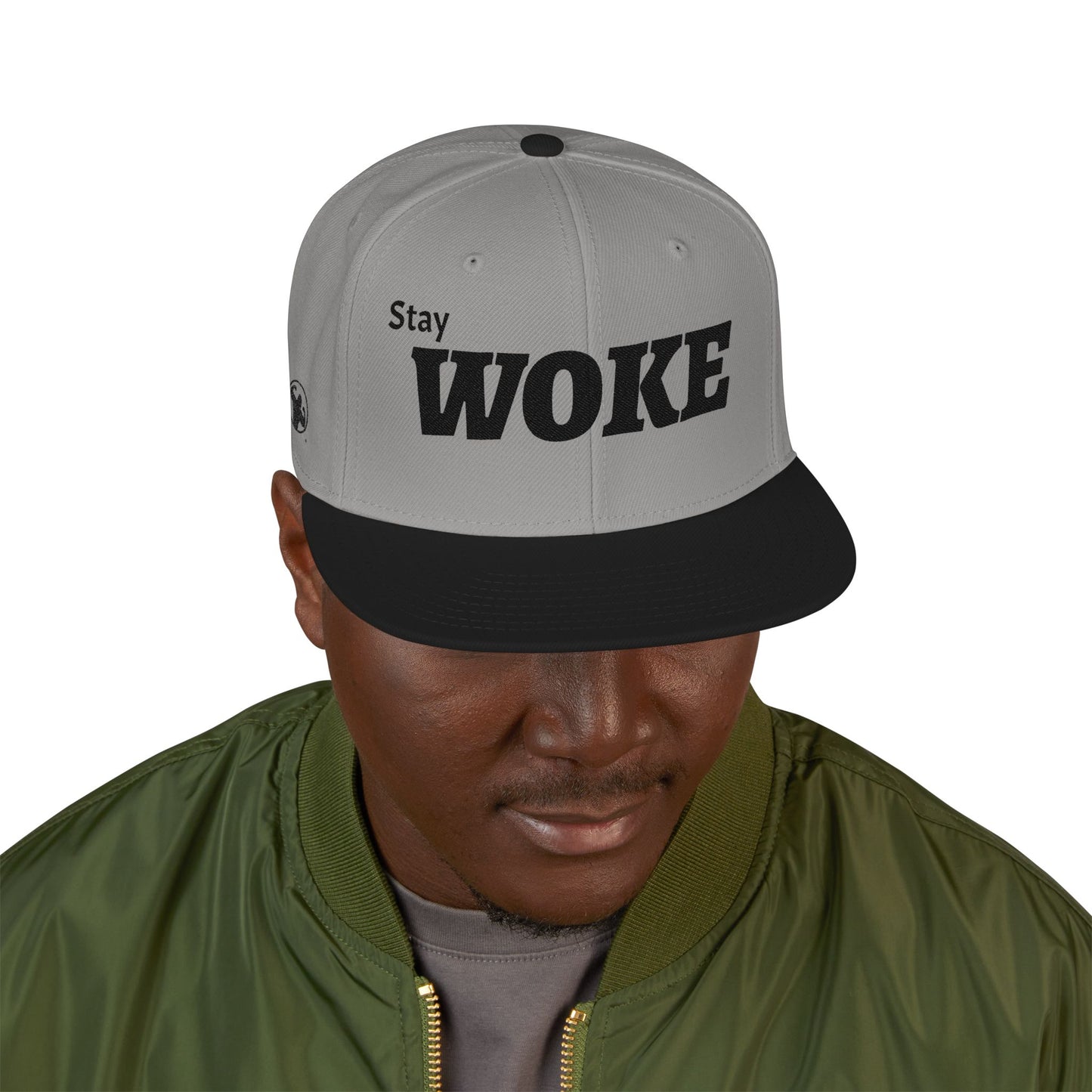 Stay Woke/Slept On Snapback hat