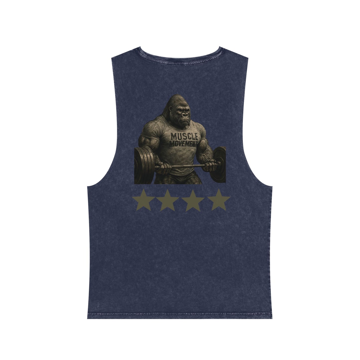 Stonewash Gym Tank Top, (The Gym Is My Playground)