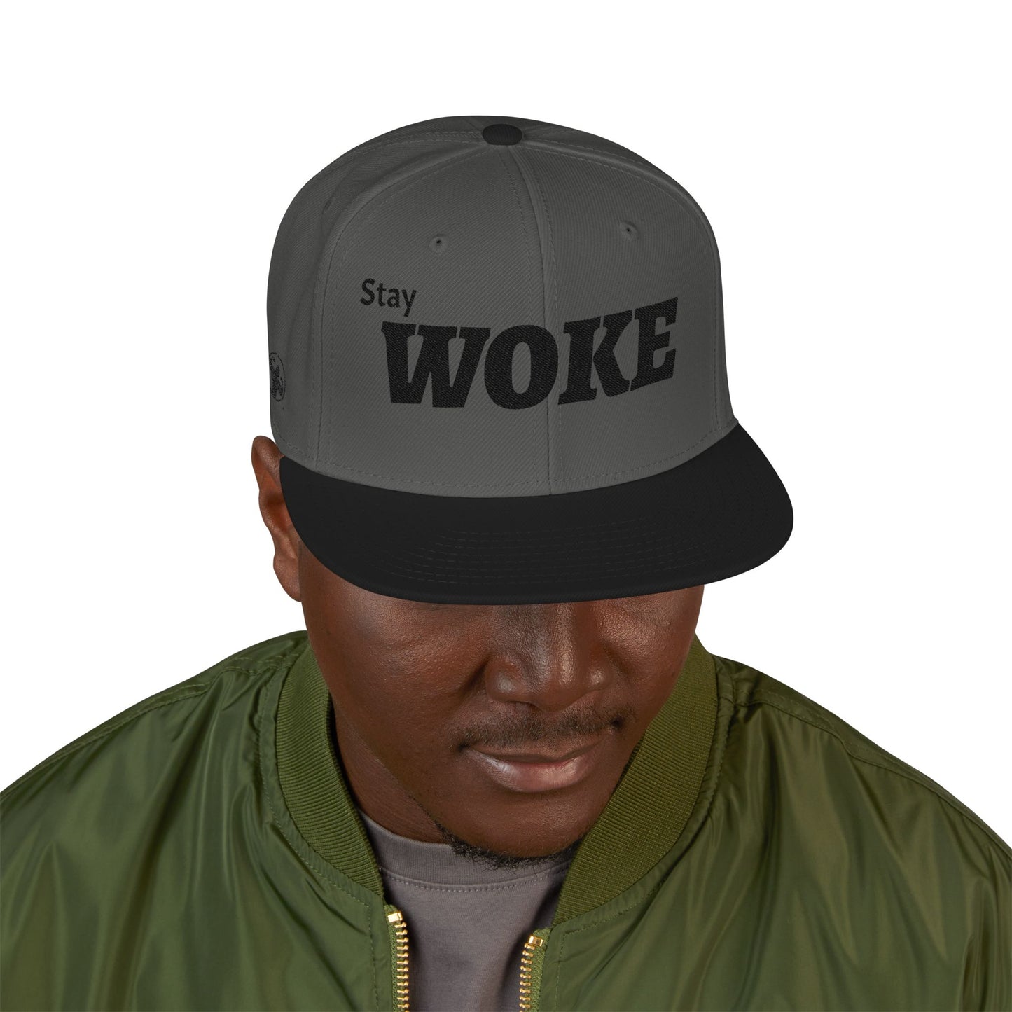 Stay Woke/Slept On Snapback hat