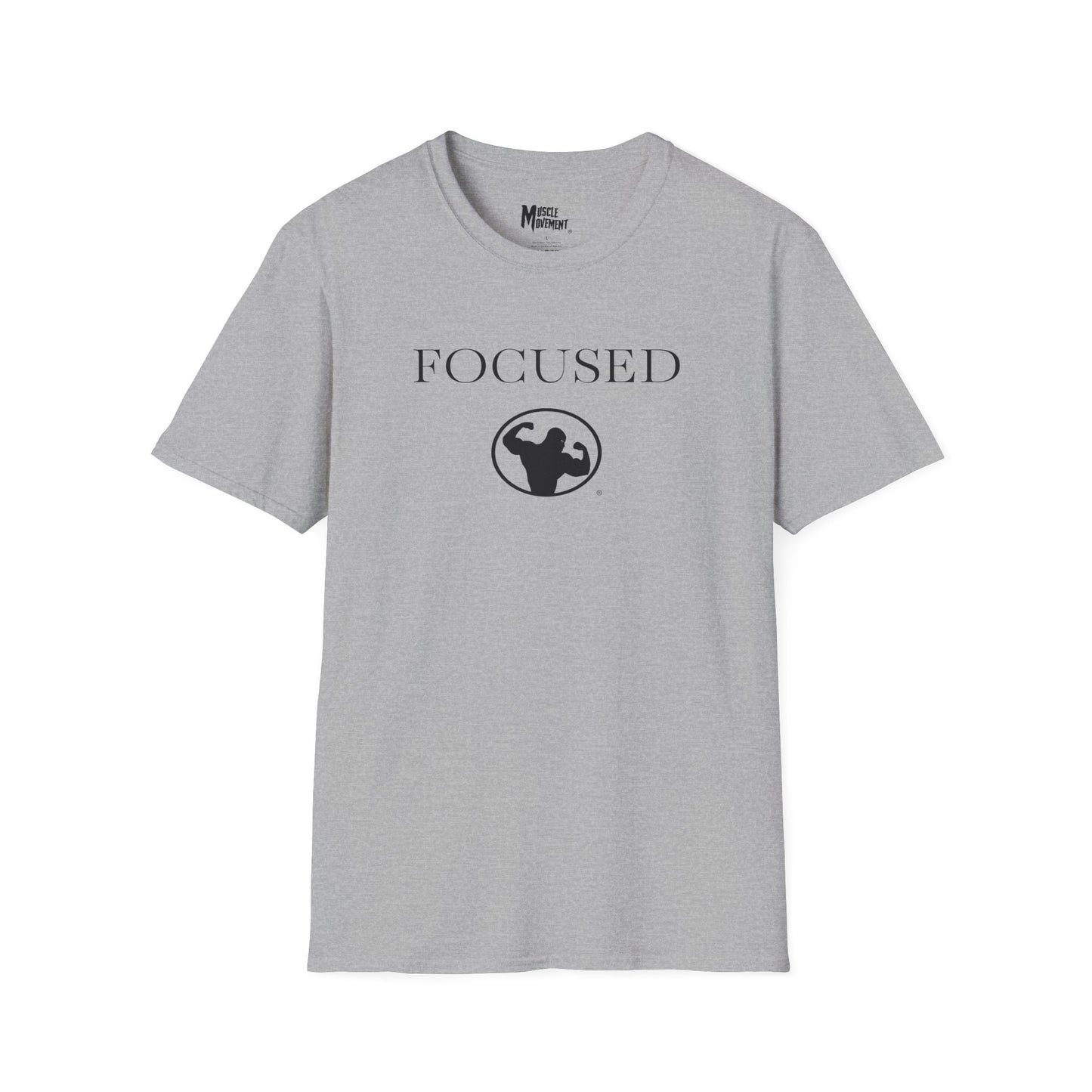 Muscle Man Focused Unisex T-Shirt