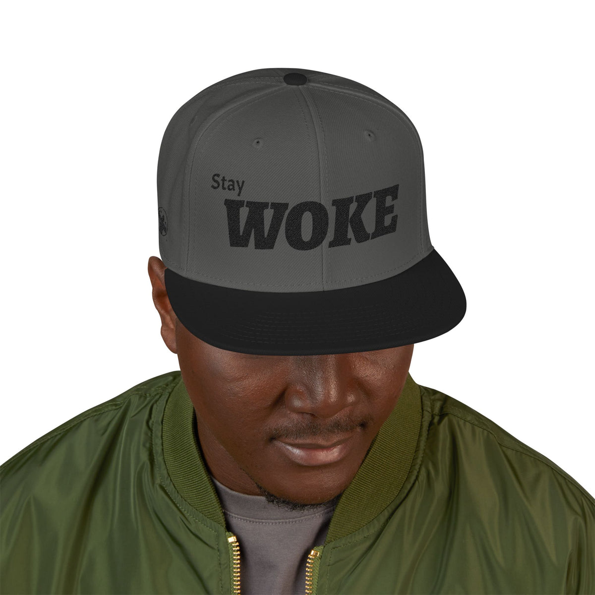Stay Woke/Slept On Snapback hat