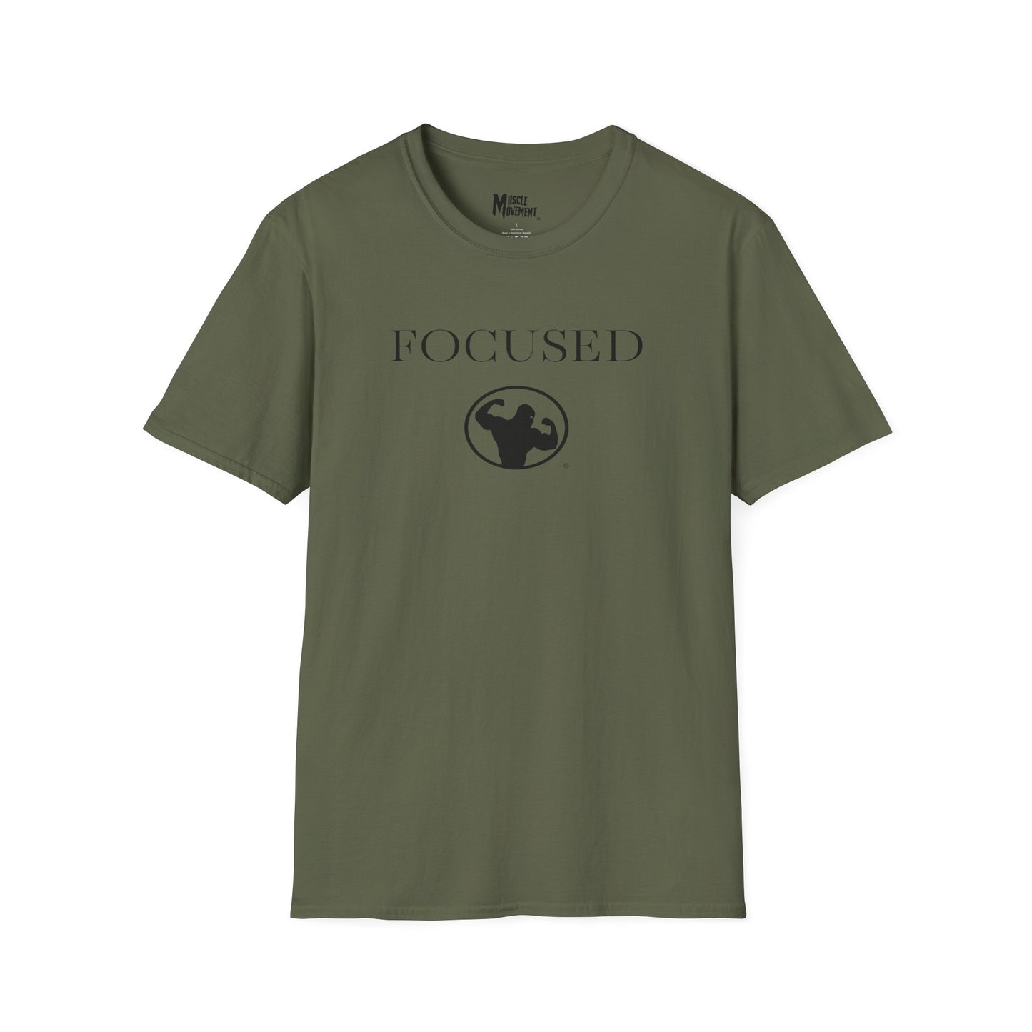 Muscle Man Focused Unisex T-Shirt