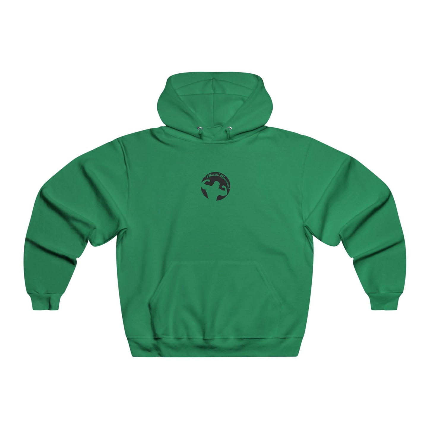 Muscle Movement Hooded Sweatshirt — Gym Bodybuilding Hoodies with Muscle Silhouette