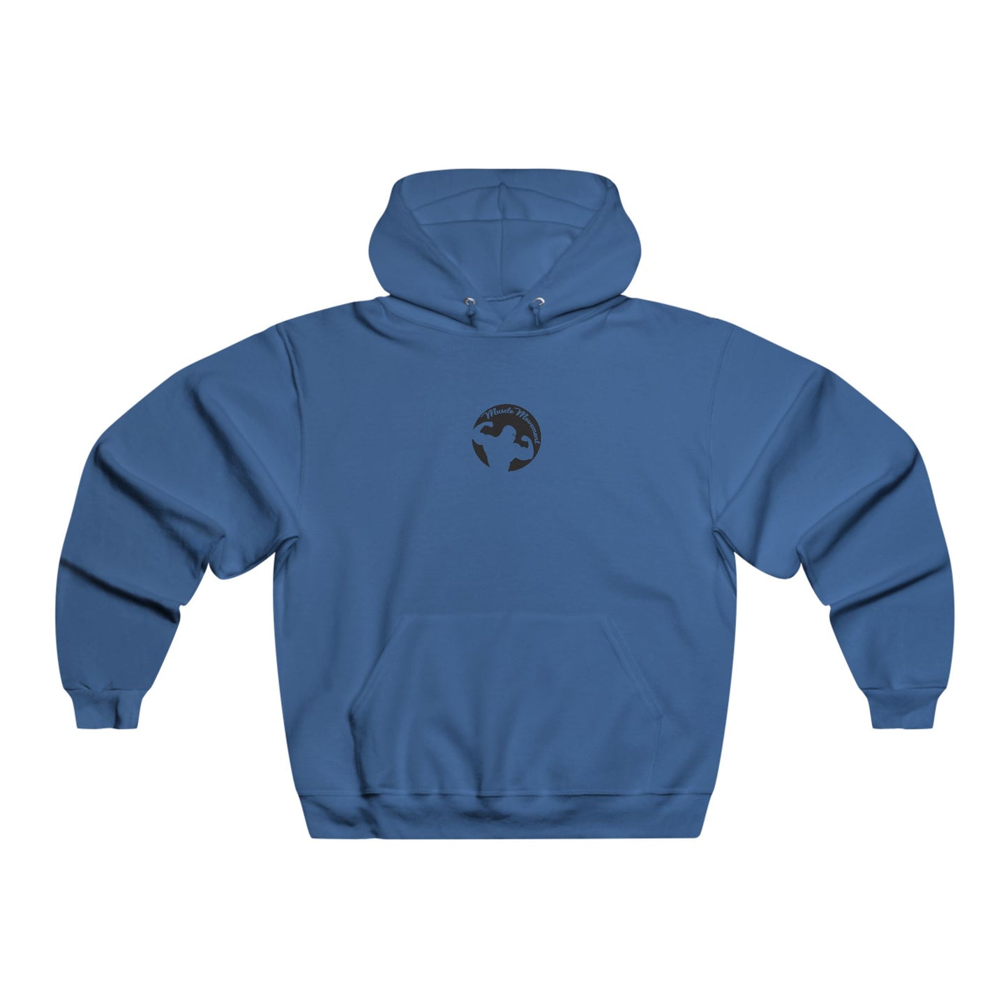 Muscle Movement Hooded Sweatshirt — Gym Bodybuilding Hoodies with Muscle Silhouette