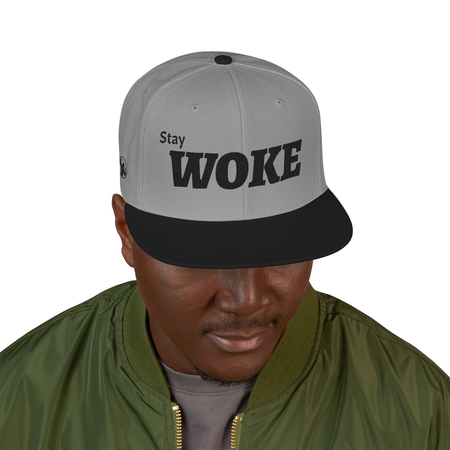 Stay Woke/Slept On Snapback hat