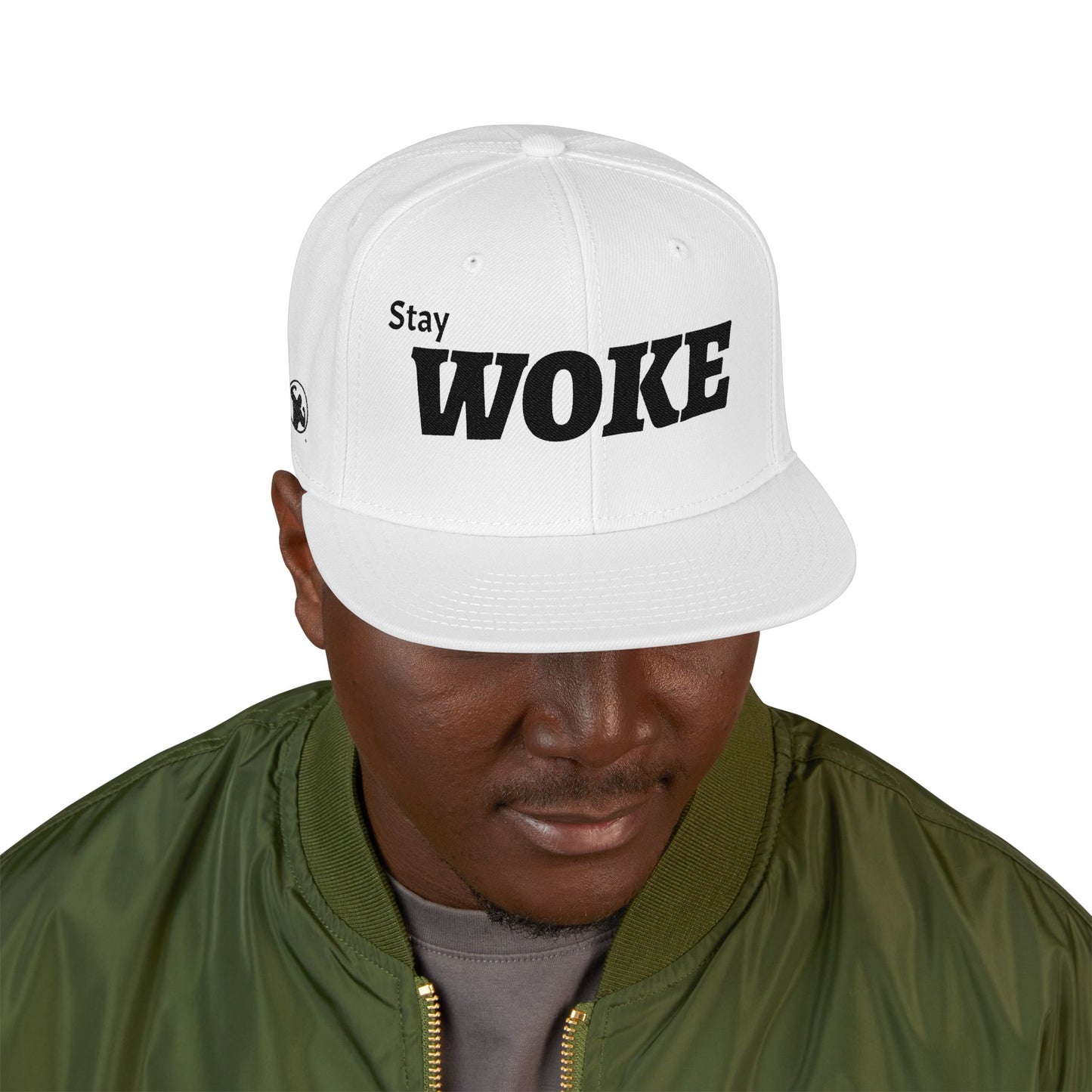 Stay Woke/Slept On Snapback hat