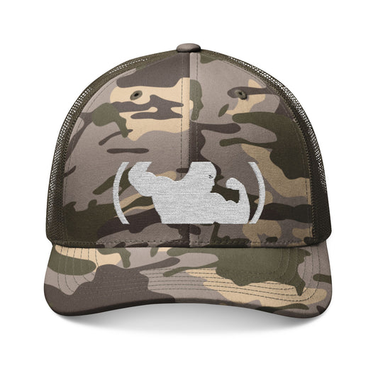Camouflage Trucker Hat (Embroidery)