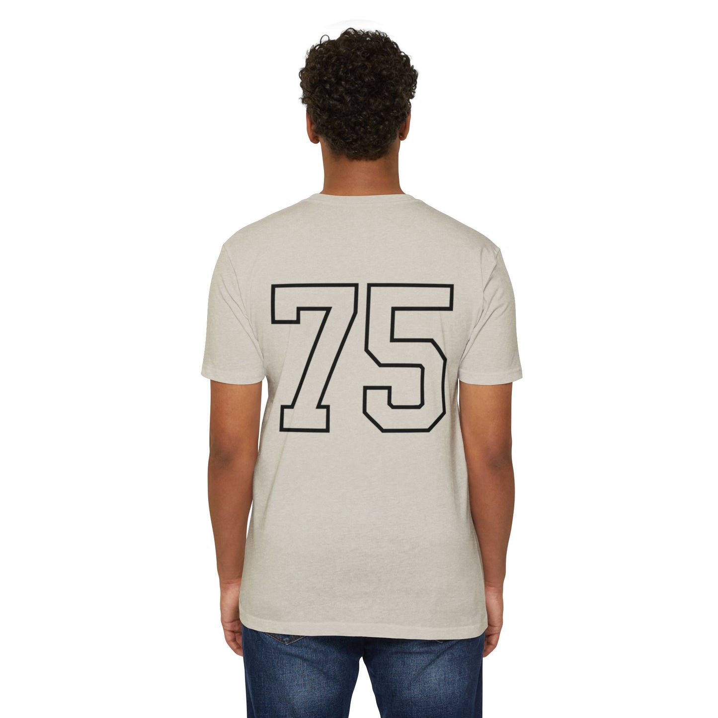 Discipline or Regret T-Shirt — Motivational Workout Tee with “Choose the Pain of Discipline or the Pain of Regret” & Back Number 75